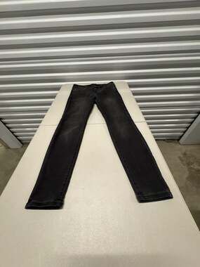 Liverpool Los Angeles The Skinny Petite Black Stretch Denim Jeans, Size 4/27